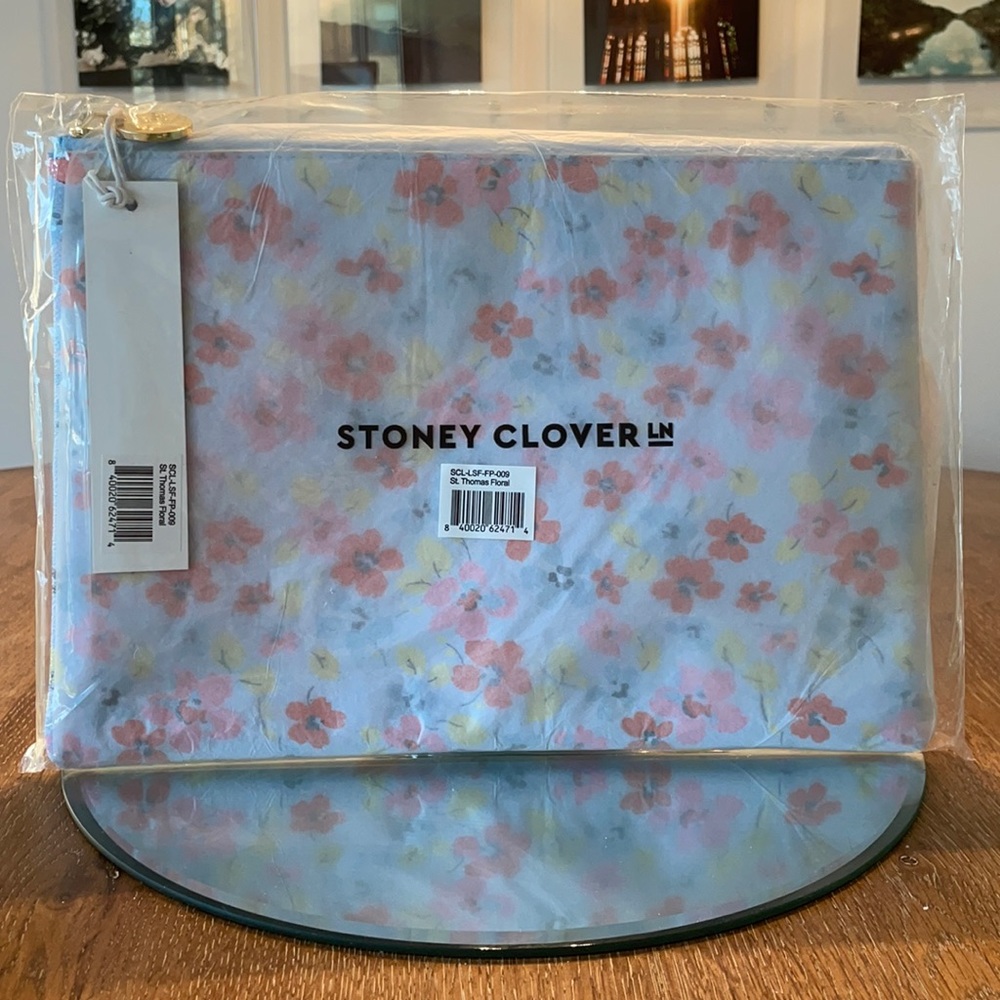 Stoney Clover Lane X LoverShackFancy flat pouch